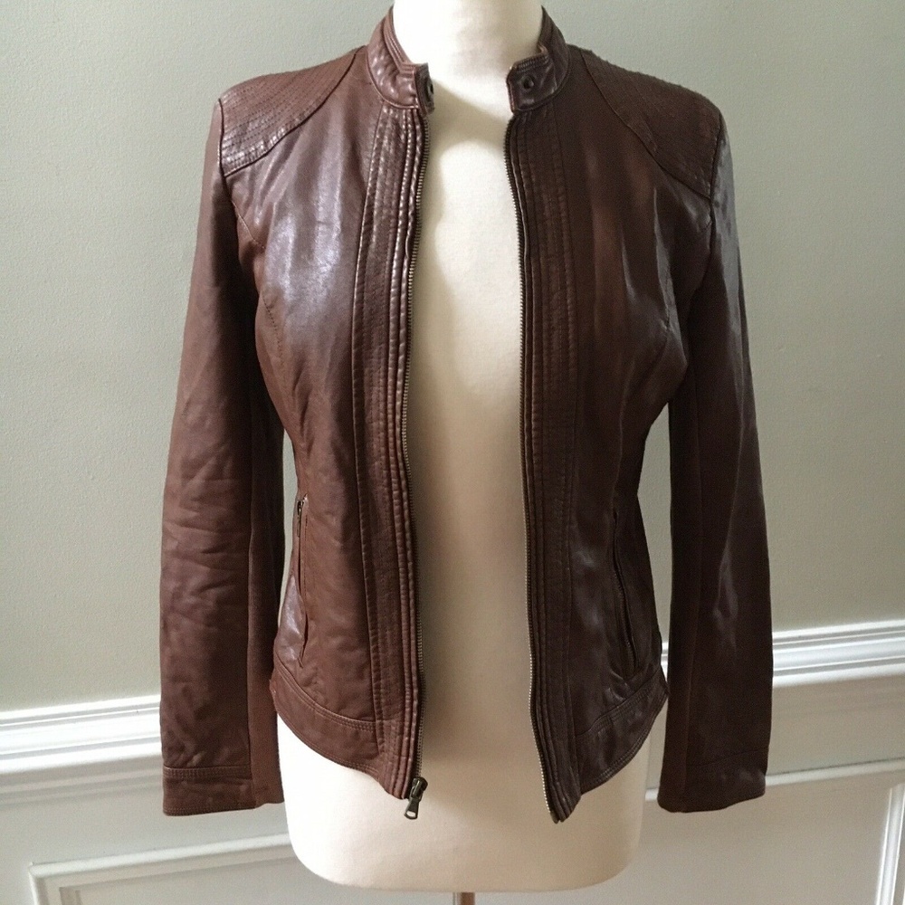 G.H. Bass & Co. Faux Leather Vegan Jacket